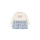 рокля,детски,поли,и,рокли,boboli,fleece,combined,dress,raw,(white)