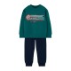 анцуг,детски,анцузи,boboli,fleece,tracksuit,billiards,(green)