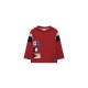 тениска,детски,тениски,boboli,knit,long,sleeve,t,shirt,grenade,(red)