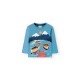 тениска,детски,тениски,boboli,knit,long,sleeve,t,shirt,lake,(blue)