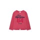 тениска,детски,тениски,boboli,knit,long,sleeve,t,shirt,magenta,(pink)