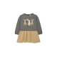 блуза,детски,поли,и,рокли,boboli,knitwear,combined,dress,grey,vigore,(grey)