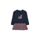 блуза,детски,поли,и,рокли,boboli,knitwear,combined,dress,marine,(blue)