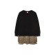 блуза,детски,поли,и,рокли,boboli,knitwear,dress,black,2,(black)