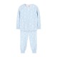 пижама,детски,пижами,boboli,velour,printed,pyjama,seagull,print,(blue)