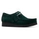 обувки,дамски,обувки,clarks,shoes,wallabeeevosh,loafers,green,(dark,green,suede)