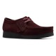 обувки,дамски,обувки,clarks,shoes,wallabeeevosh,loafers,purple,(merlot,suede)