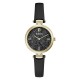 часовник,часовници,furla,ww00018009l2,watch,golden,(black,leather,black)