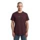 тениска,мъжки,тениски,дамски,тениски,g,star,gel,print,short,sleeve,t,shirt,brown,(maroon)