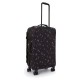 куфари,kipling,spontaneous,m,71l,trolley,bag,night,flower,(black)
