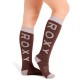 чорапи,дамски,чорапи,roxy,erjaa04452,long,socks,brown,(huckleberry)