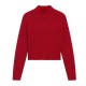 блуза,дамски,пуловери,дамски,плетени,дрехи,dockers,boxy,mockneck,sweater,superb,(fire,whirl