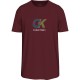 тениска,мъжки,тениски,calvin,klein,lv04rd821g,short,sleeve,t,shirt,renaissance,red,(purple)