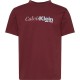 тениска,мъжки,тениски,calvin,klein,lv04rd822g,short,sleeve,t,shirt,renaissance,red,(red)