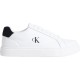 маратонки,мъжки,маратонки,calvin,klein,classic,cupsole,trainers,bright,white,black,(white)