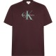тениска,мъжки,тениски,calvin,klein,jeans,lv04rb862g,short,sleeve,t,shirt,moroccan,brown,(brown)
