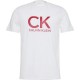 тениска,мъжки,тениски,calvin,klein,jeans,lv04rd819g,short,sleeve,t,shirt,brilliant,white,(white)