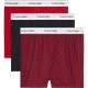 боксерки,мъжко,бельо,calvin,klein,lv00nb4267,boxers,3,units,red,black,(black,seamless,emblem,dark,berry)