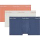 боксерки,мъжко,бельо,calvin,klein,lv00nb4389,trunk,boxers,3,units,coral,pop,dark,denim,logo,sprout,(multicolor)