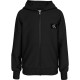 блуза,детски,блузи,calvin,klein,ib0ib02213,full,zip,sweatshirt,ck,black,(black)
