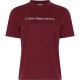 тениска,дамски,тениски,calvin,klein,jeans,graphic,intense,short,sleeve,t,shirt,red,(magenta,jewel)