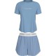 пижама,дамски,пижами,calvin,klein,lv00qs7576,pyjama,frozen,fjord,trail,stripe,(blue)