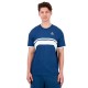 тениска,мъжки,тениски,le,coq,sportif,contemporain,lf,loose,n°2,short,sleeve,t,shirt,insignia,blue