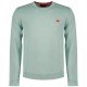 блуза,мъжки,пуловери,hugo,san,cassius,10243453,01,sweater,light,pastel,green,(green)