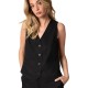 елек,дамски,сака,deeluxe,dilia,waistcoat,black