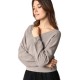 блуза,дамски,пуловери,дамски,плетени,дрехи,deeluxe,kiara,v,neck,sweater,gold