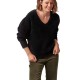 блуза,дамски,пуловери,дамски,плетени,дрехи,deeluxe,loubiana,v,neck,sweater,black
