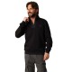 блуза,мъжки,пуловери,deeluxe,timotey,half,zip,sweatshirt,black