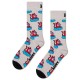 чорапи,мъжки,чорапи,happy,socks,bad,pig,crew,socks,grey