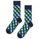 чорапи,мъжки,чорапи,happy,socks,big,dot,shade,crew,socks,navy,(blue)