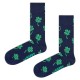 чорапи,мъжки,чорапи,happy,socks,big,luck,crew,socks,navy,(blue)