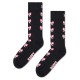 чорапи,мъжки,чорапи,happy,socks,bow,crew,socks,black