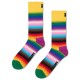 чорапи,мъжки,чорапи,happy,socks,pride,stripe,crew,socks,yellow,(multicolor)