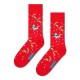 чорапи,мъжки,чорапи,дамски,чорапи,happy,socks,sleigh,crew,socks,red,(red)