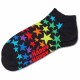 чорапи,мъжки,чорапи,дамски,чорапи,happy,socks,star,cluster,low,socks,black,(black)