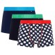 чорапи,мъжко,бельо,happy,socks,navy,big,dots,boxers,3,units,multicolor