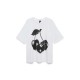 тениска,дамски,тениски,vero,moda,laura,short,sleeve,t,shirt,bright,white,black,cherry,(white)