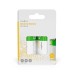 батерии,nedis,baaklr202bl,alkaline,battery,metallic,(clear)