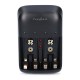 батерии,nedis,bach07,batteries,charger,black,(silver)