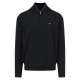 блуза,мъжки,пуловери,fynch,hatton,1509203,half,zip,sweater,black