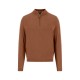 блуза,мъжки,пуловери,fynch,hatton,1509326,half,zip,sweater,brown,(hazel)