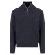 блуза,мъжки,пуловери,fynch,hatton,1510346,half,zip,sweater,blue,(navy)