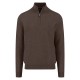 блуза,мъжки,пуловери,fynch,hatton,1514222,half,zip,sweater,brown,(earth)