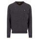 блуза,мъжки,пуловери,дамски,пуловери,fynch,hatton,1514801,v,neck,sweater,grey,(charcoal)