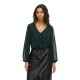 дамски,блузи,дамски,ризи,vila,ane,long,sleeve,blouse,scarab,(green)