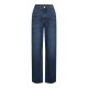 дънки,дамски,панталони,vila,kelly,jaf,straight,fit,high,waist,jeans,dark,blue,denim,128